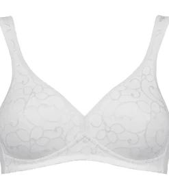 Triumph Elegant Cotton - bh zonder beugels white Clearance