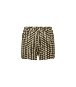 Deeluxe ELERIA - Shorts met geometrisch patroon voor dames black