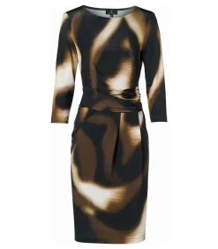 Mart Visser Eloise Print Jurk Olijf / Multi oliveGreen/multicolor Best