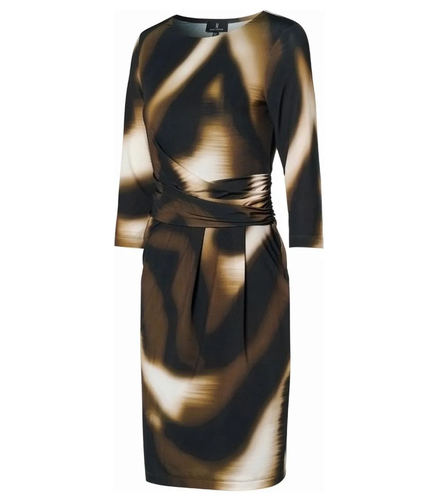 Mart Visser Eloise Print Jurk Olijf / Multi oliveGreen/multicolor Best