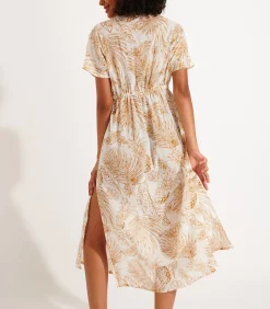 Banana Moon ELVIE BEACHPARTY jurk camel Outlet