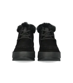 Canada Snow Enkellaarsjes Met Veters “MOUNT MARTY” black Clearance