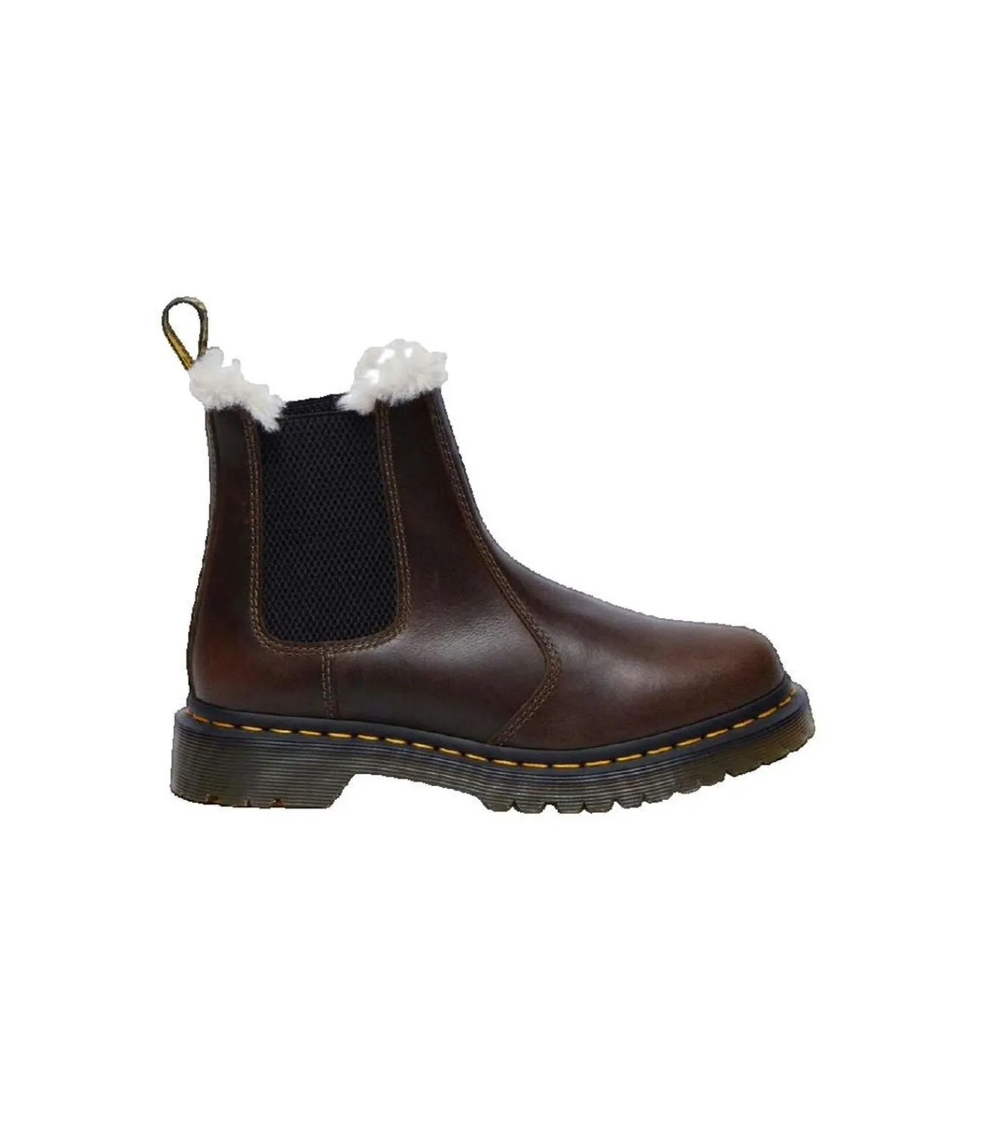 Dr Martens Enkellaarzen Dr. Martens 2976 Leonore donker kaki khaki Outlet