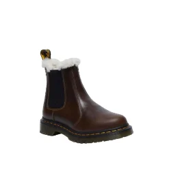 Dr Martens Enkellaarzen Dr. Martens 2976 Leonore donker kaki khaki Outlet