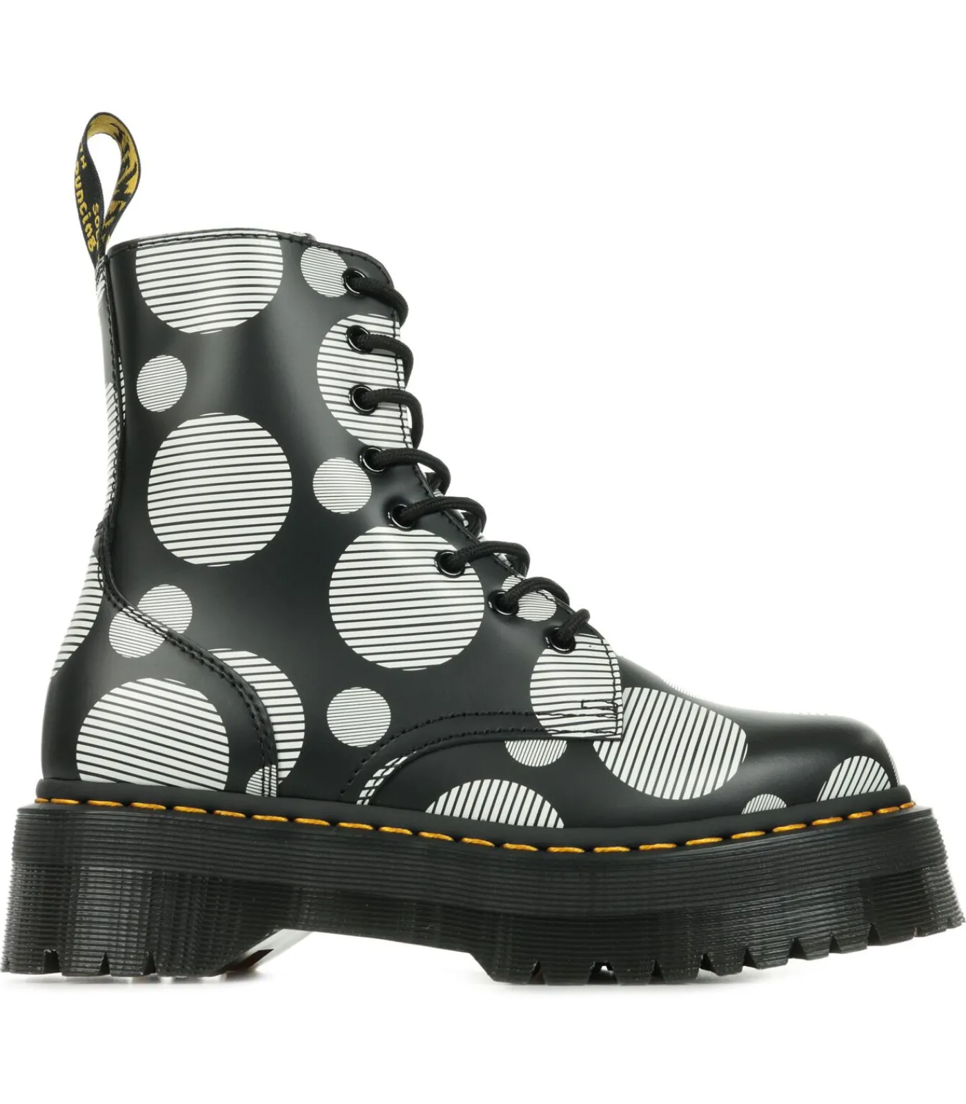 Dr Martens Enkellaarzen Jadon Polka Dot black Online