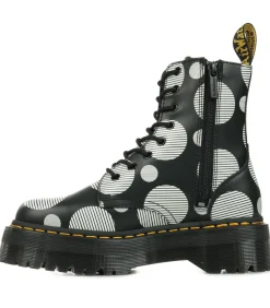 Dr Martens Enkellaarzen Jadon Polka Dot black Online