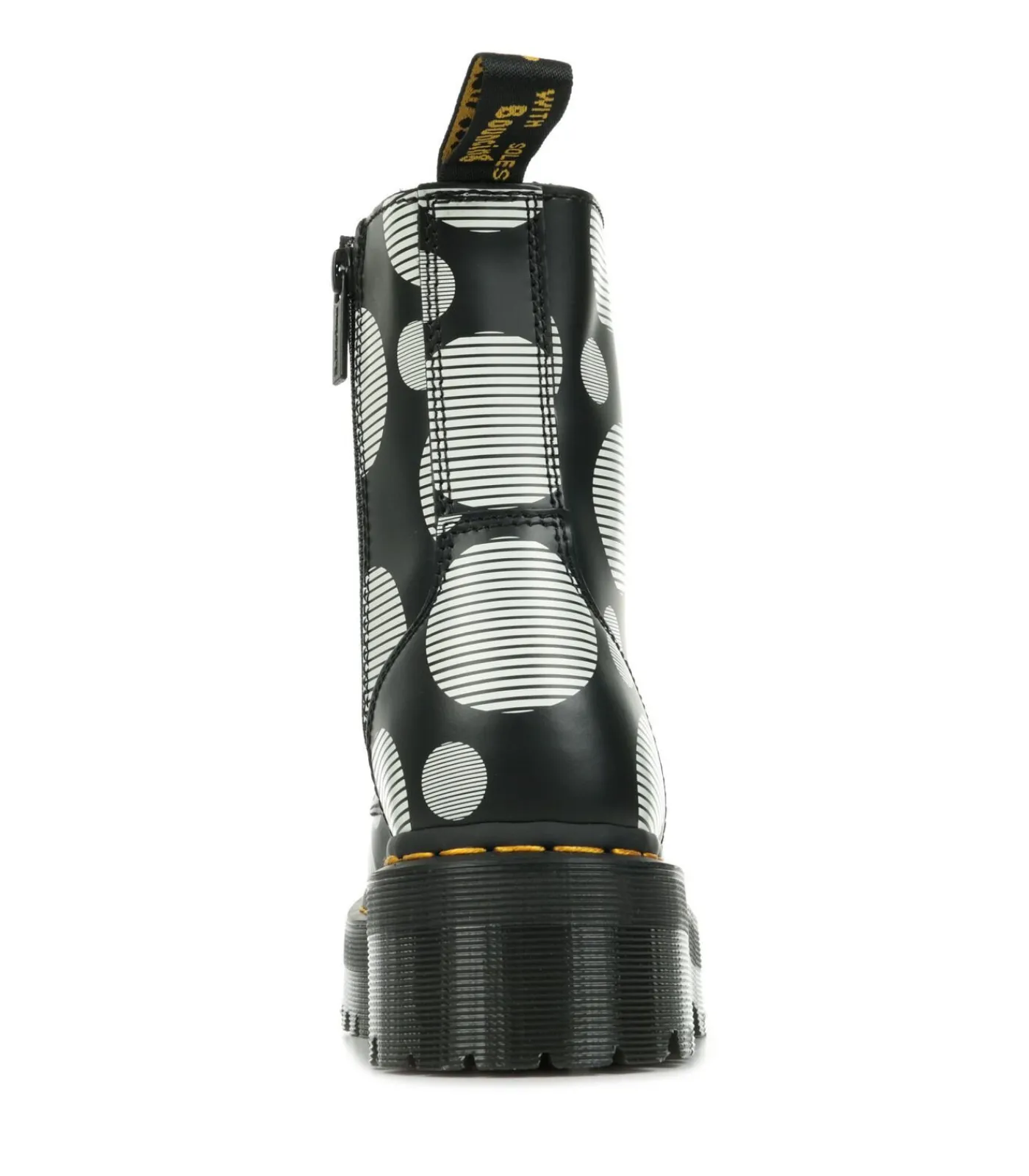 Dr Martens Enkellaarzen Jadon Polka Dot black Online