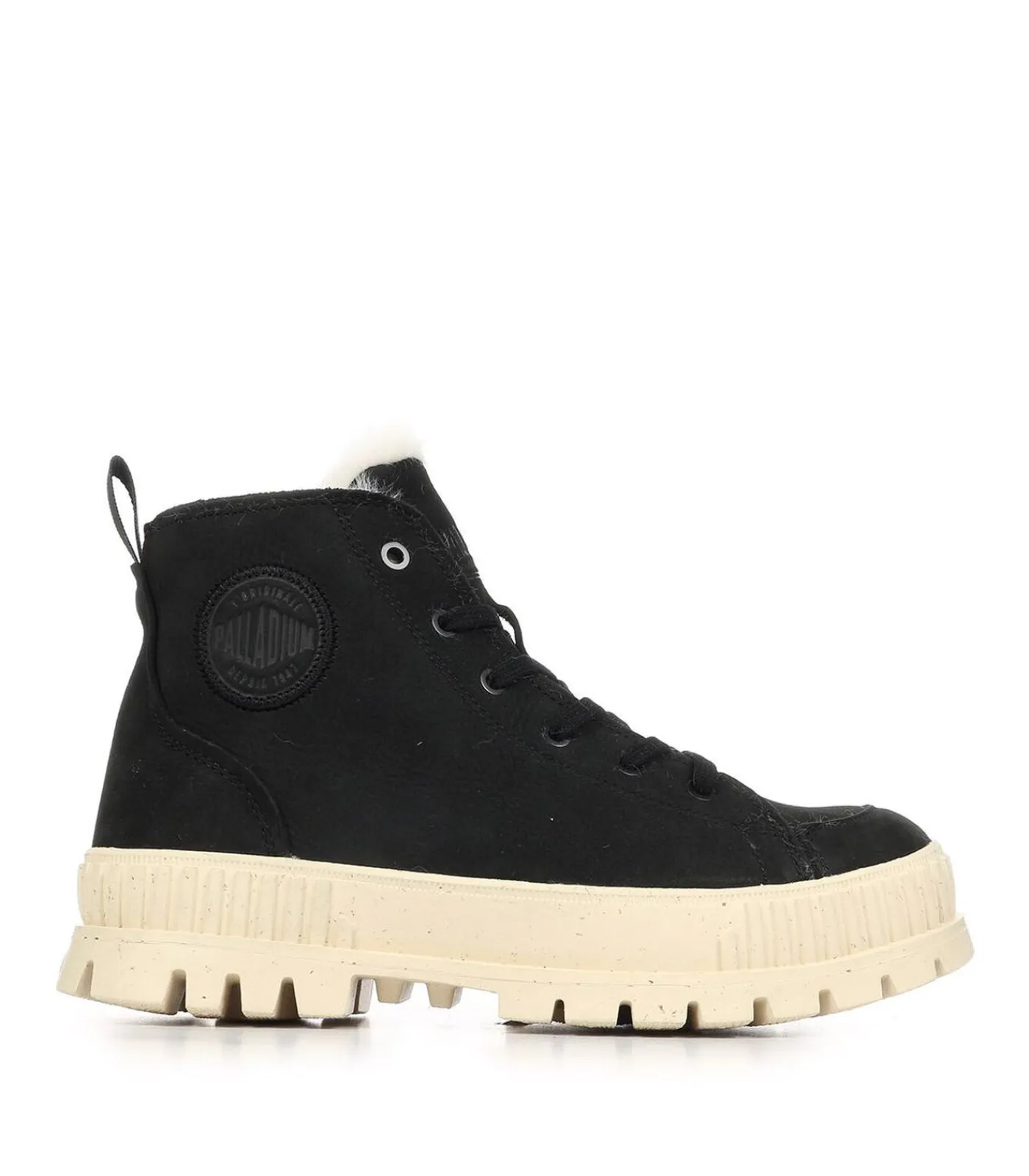 Palladium Enkellaarzen Pallashock Zip Warm black