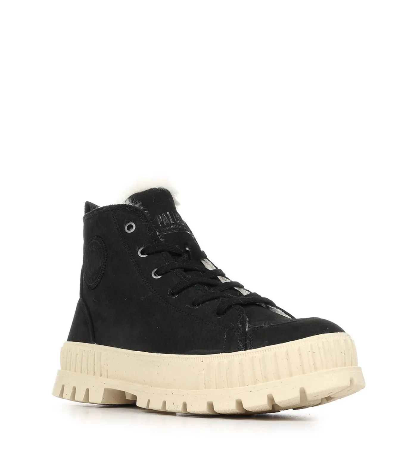 Palladium Enkellaarzen Pallashock Zip Warm black