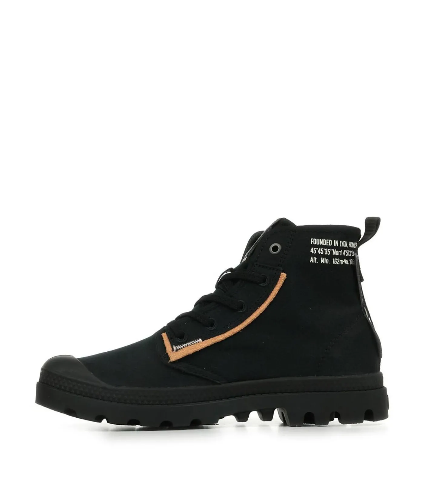 Palladium Enkellaarzen Pampa Underlayer black Discount