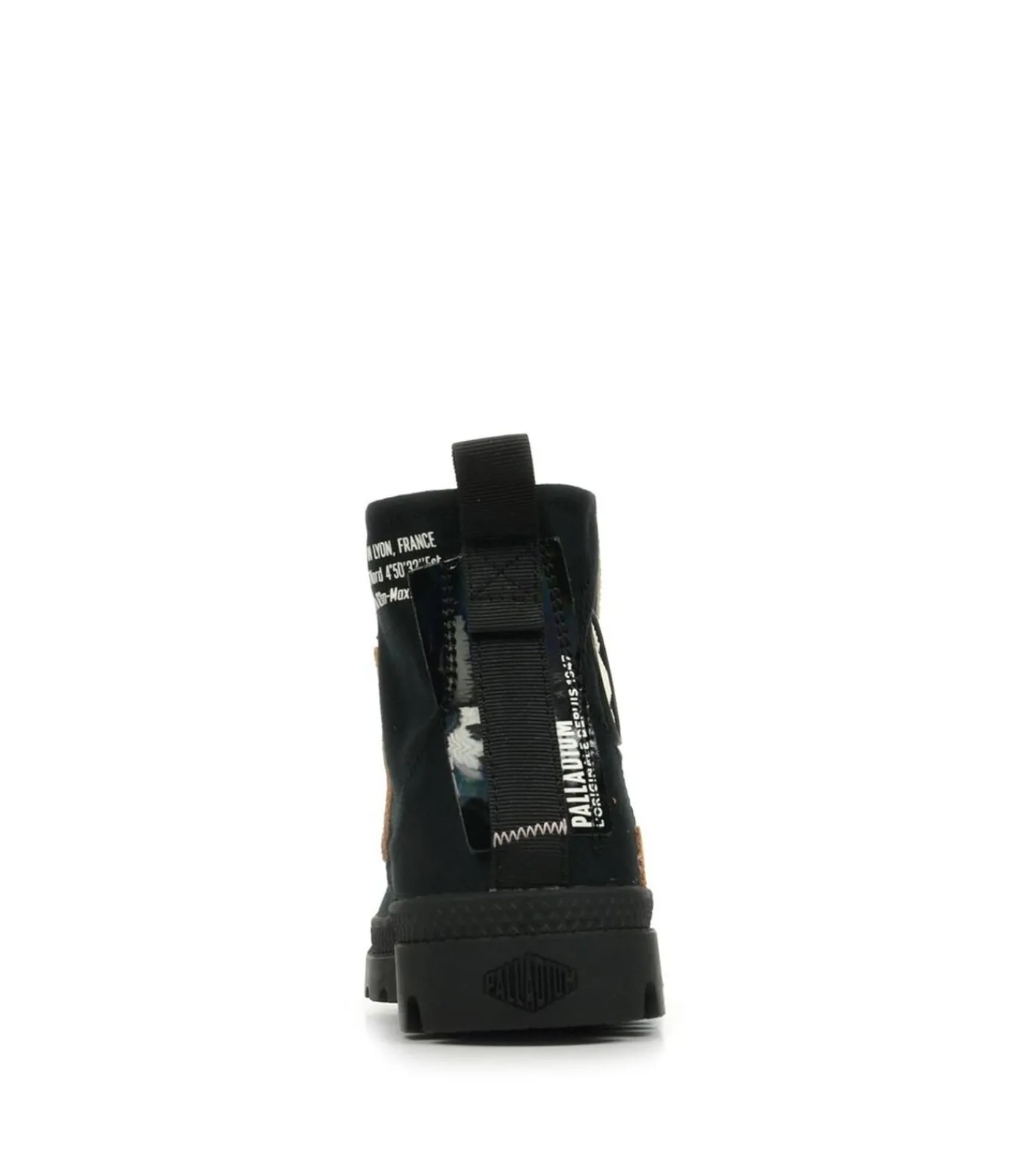 Palladium Enkellaarzen Pampa Underlayer black Discount