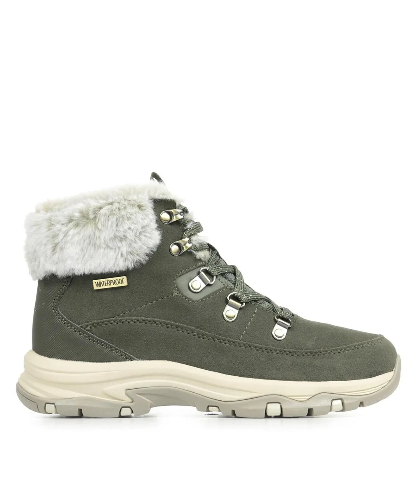 Skechers Enkellaarzen Trego Snow Worries oliveGreen Clearance