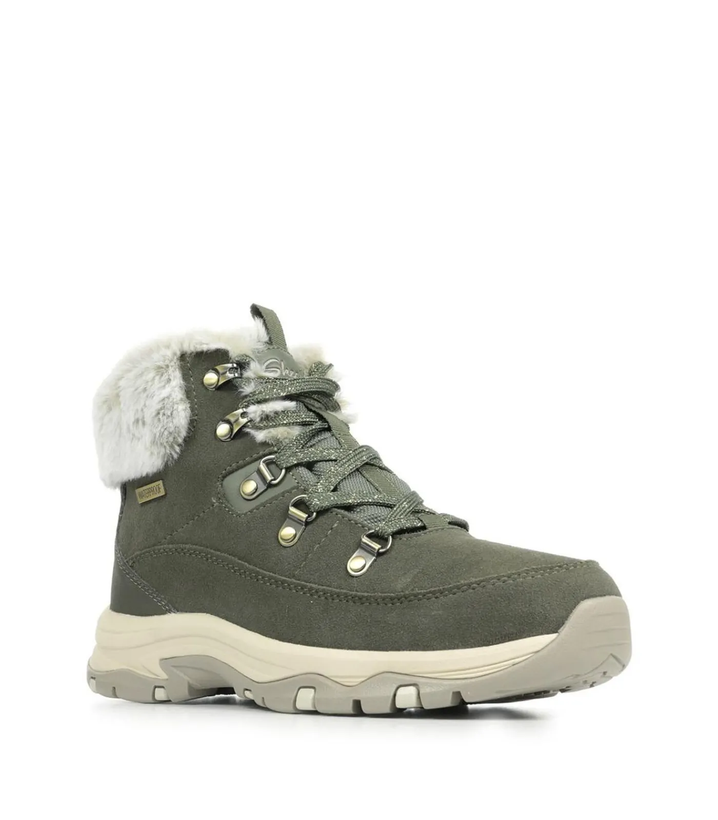 Skechers Enkellaarzen Trego Snow Worries oliveGreen Clearance