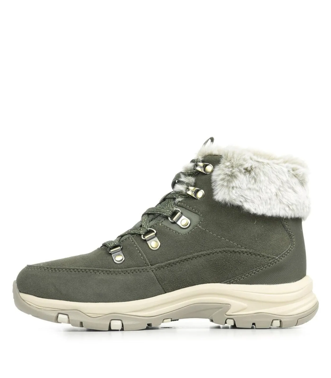 Skechers Enkellaarzen Trego Snow Worries oliveGreen Clearance