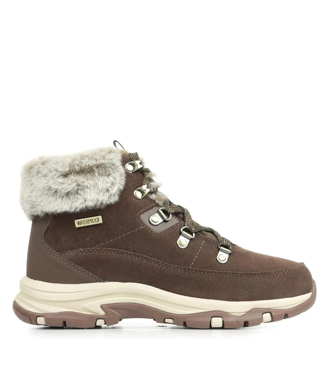 Skechers Enkellaarzen Trego Snow Worries brown Online