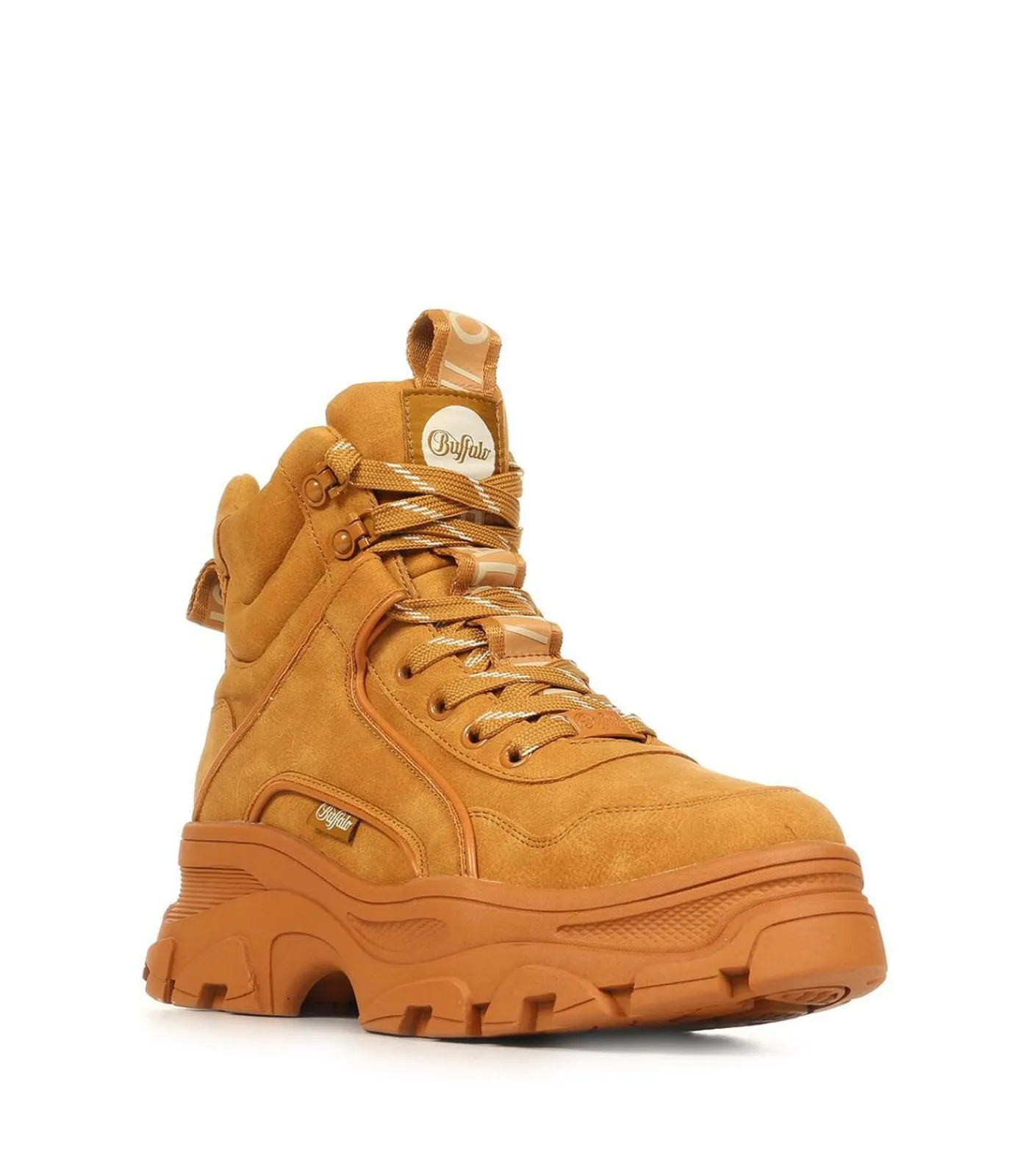 Buffalo Enkellaarzen Venom Mid brown New