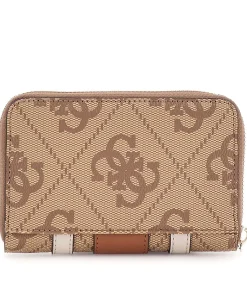 GUESS Erenia Slg Medium Zip Around brown Online