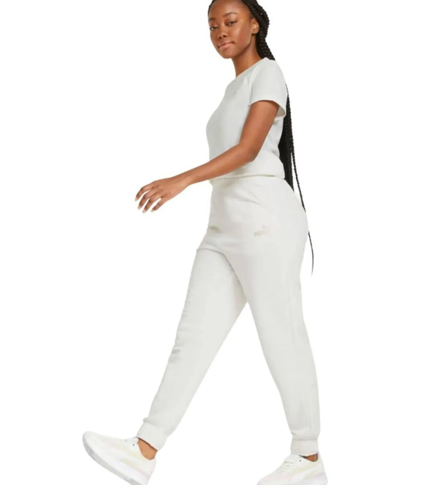 PUMA ESS+ - Joggingbroek - beige Clearance