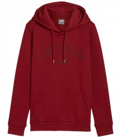 PUMA ESS+ LAB - Trui met kap - Rood red New
