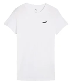 PUMA ESS NO.1 - T-shirt - Wit white Clearance