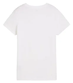 PUMA ESS NO.1 - T-shirt - Wit white Clearance