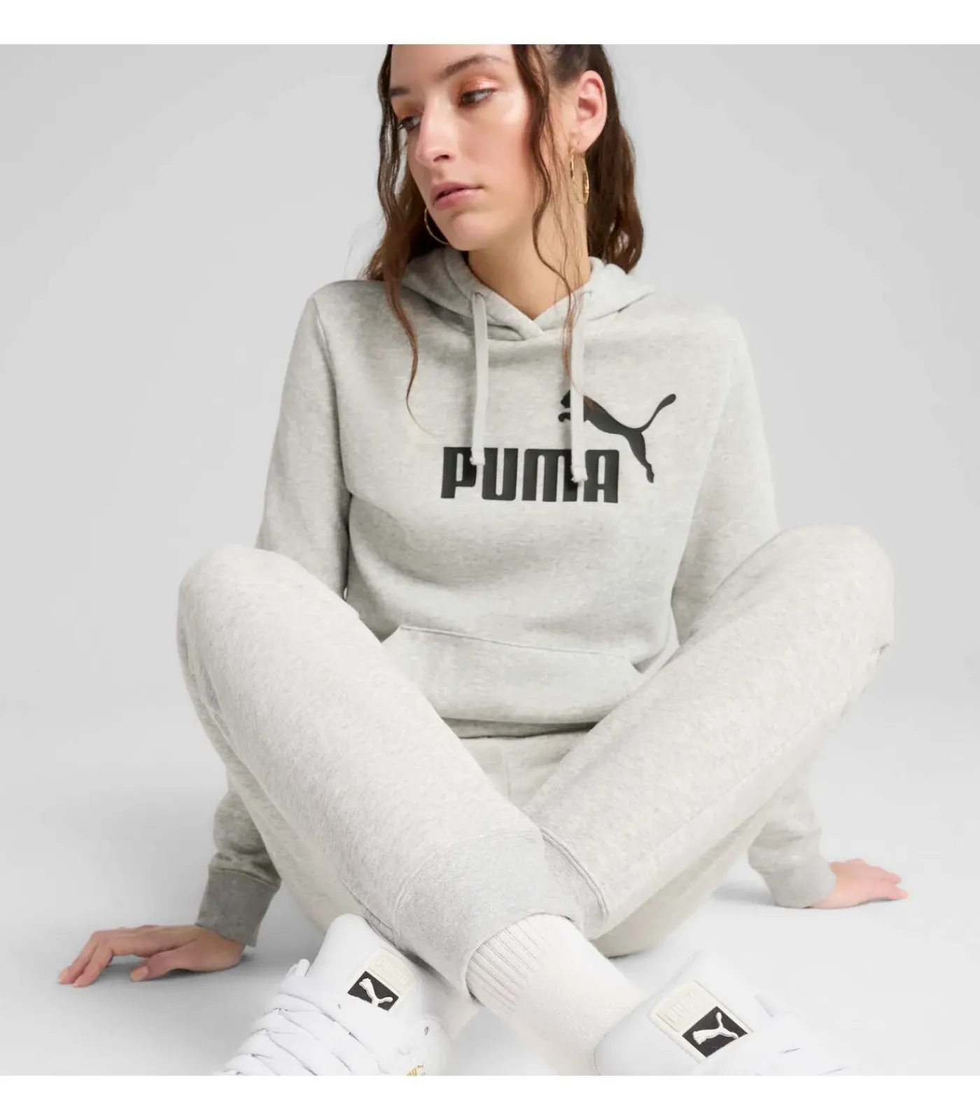 PUMA Ess Small No. 1 Logo Sweatpants Fl Cl gray Clearance