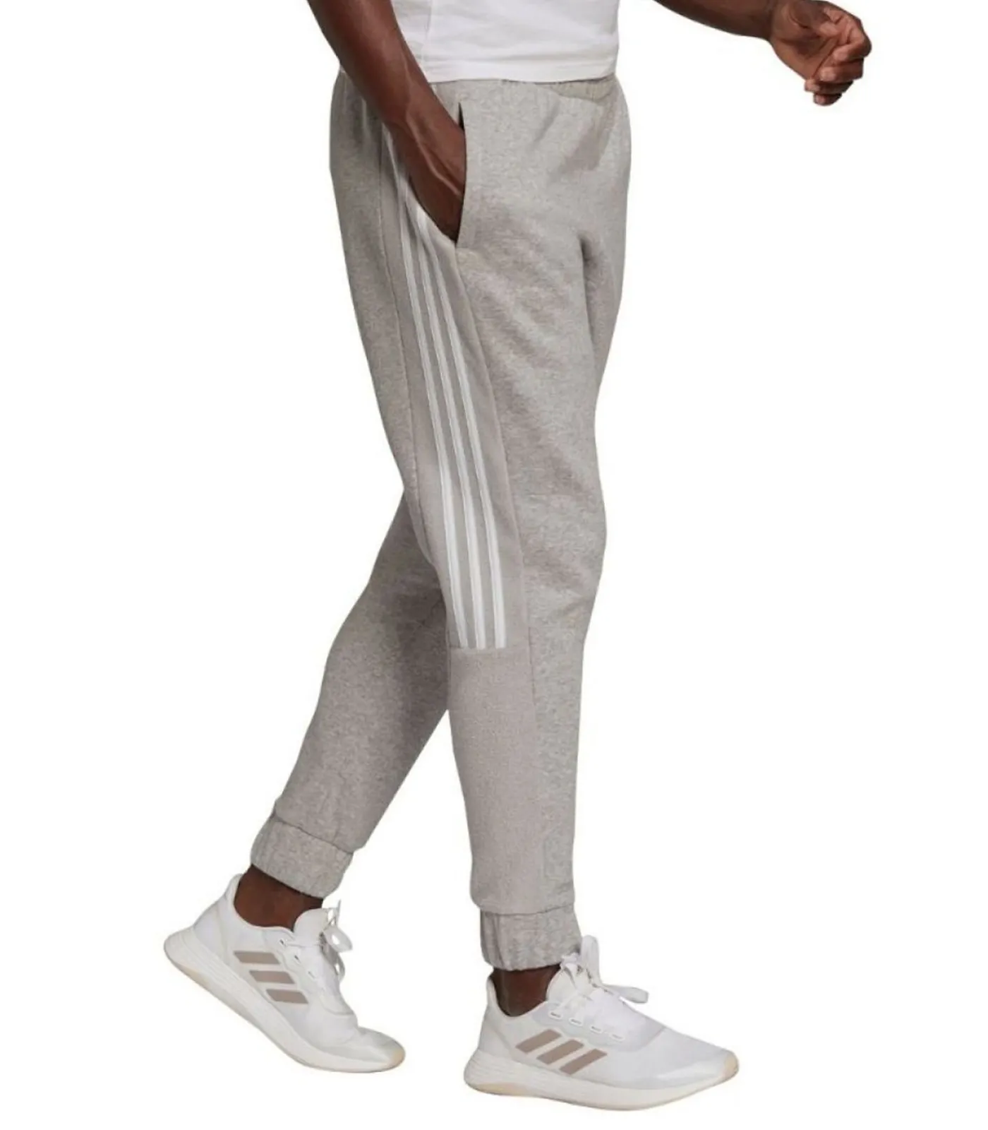 Adidas ESSENTIALS - Joggingbroek - Grijs gray
