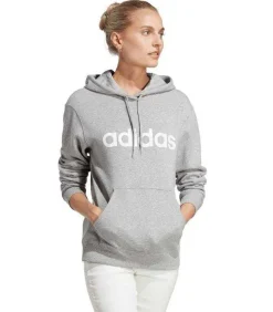 Adidas ESSENTIALS - Trui met kap - Grijs gray Clearance