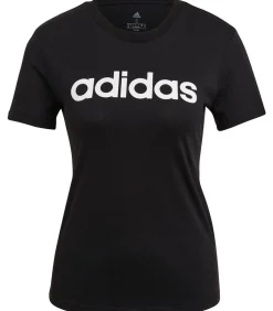 Adidas ESSENTIALS - T-shirt - Zwart black Hot