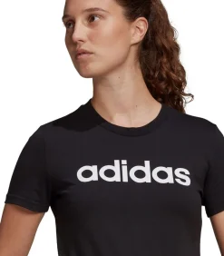 Adidas ESSENTIALS - T-shirt - Zwart black Hot