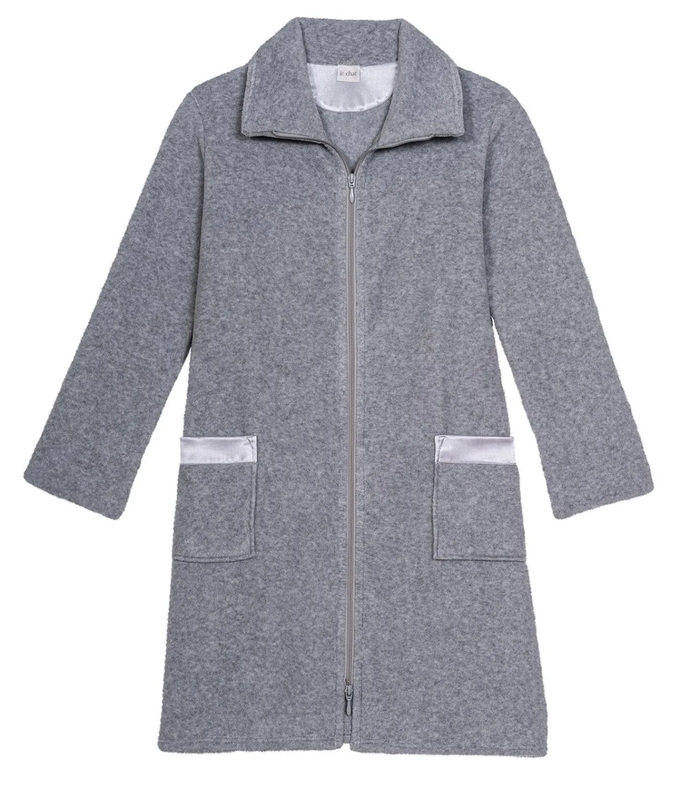 LE CHAT ESSENTIEL H54A fleece kamerjas met ritssluiting beige Clearance