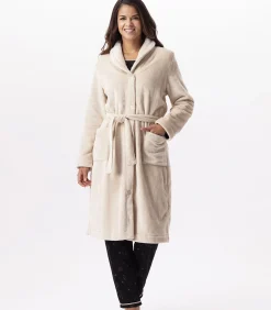 LE CHAT ESSENTIEL H51B pluche flanellen kamerjas beige Clearance