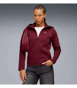 PUMA Evostripe Full-Zip Hoodie Dk red Best