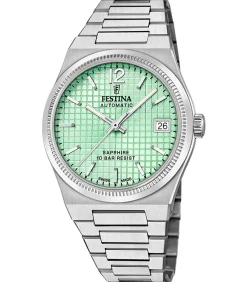 FESTINA F20029/3 - Automatic - 35mm - 10ATM silver Online