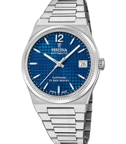 FESTINA F20029/4 - Automatic - 35mm - 10ATM silver/darkGreen New