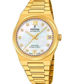 FESTINA F20033/1 - Automatic - 35mm - 10ATM gold Outlet