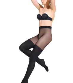 LISCA Fashion Panty over de knie Edgy black Sale