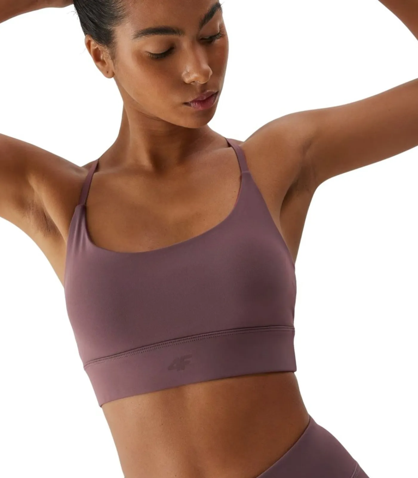 4F AW23USBAF079 - Sport Bh - Bruin brown