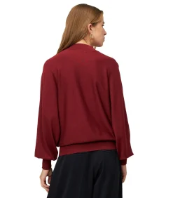 Zero Feinstrickpullover darkRed Hot