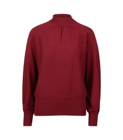 Zero Feinstrickpullover darkRed Hot