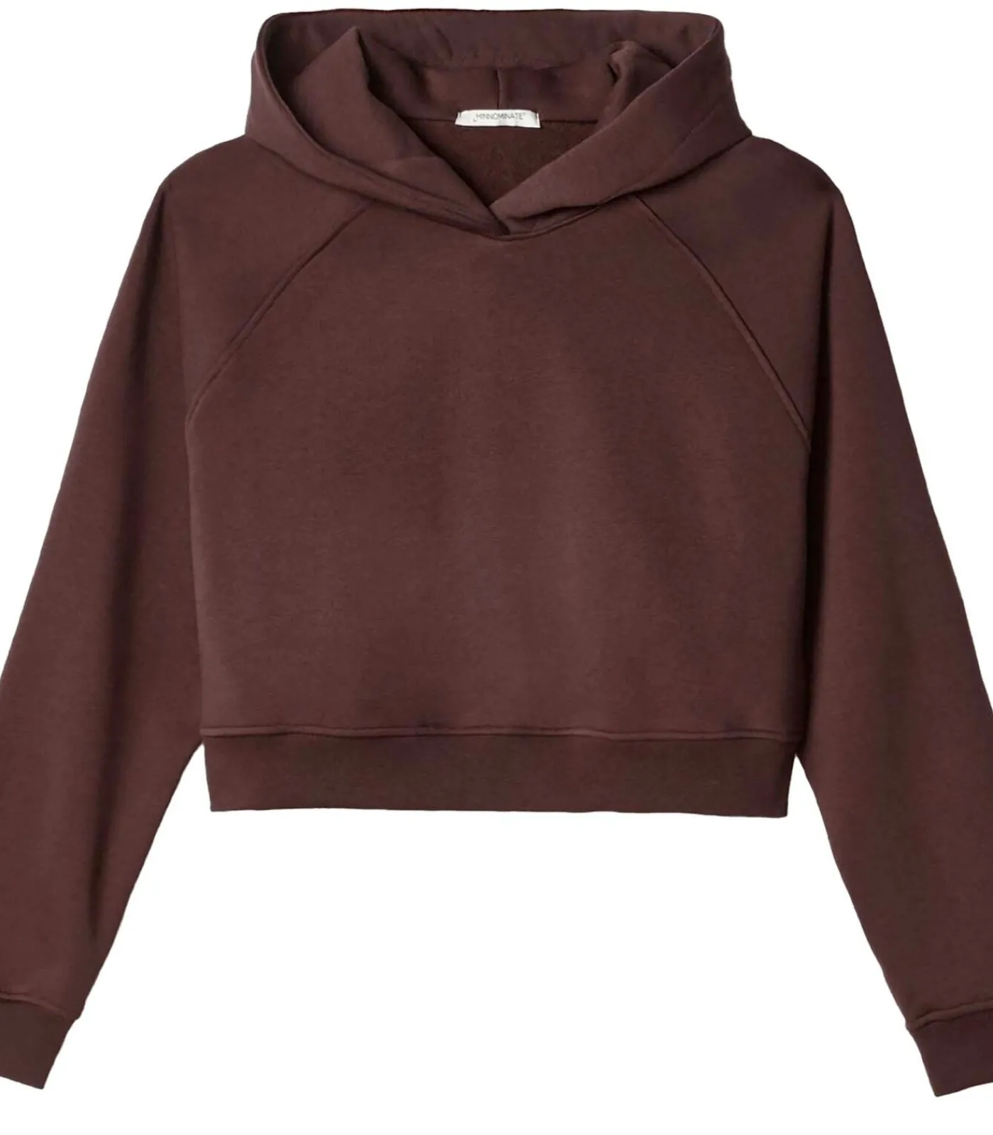 HINNOMINATE Felpa Cappuccio A Scatoletta Con Manica Raglan brown Hot