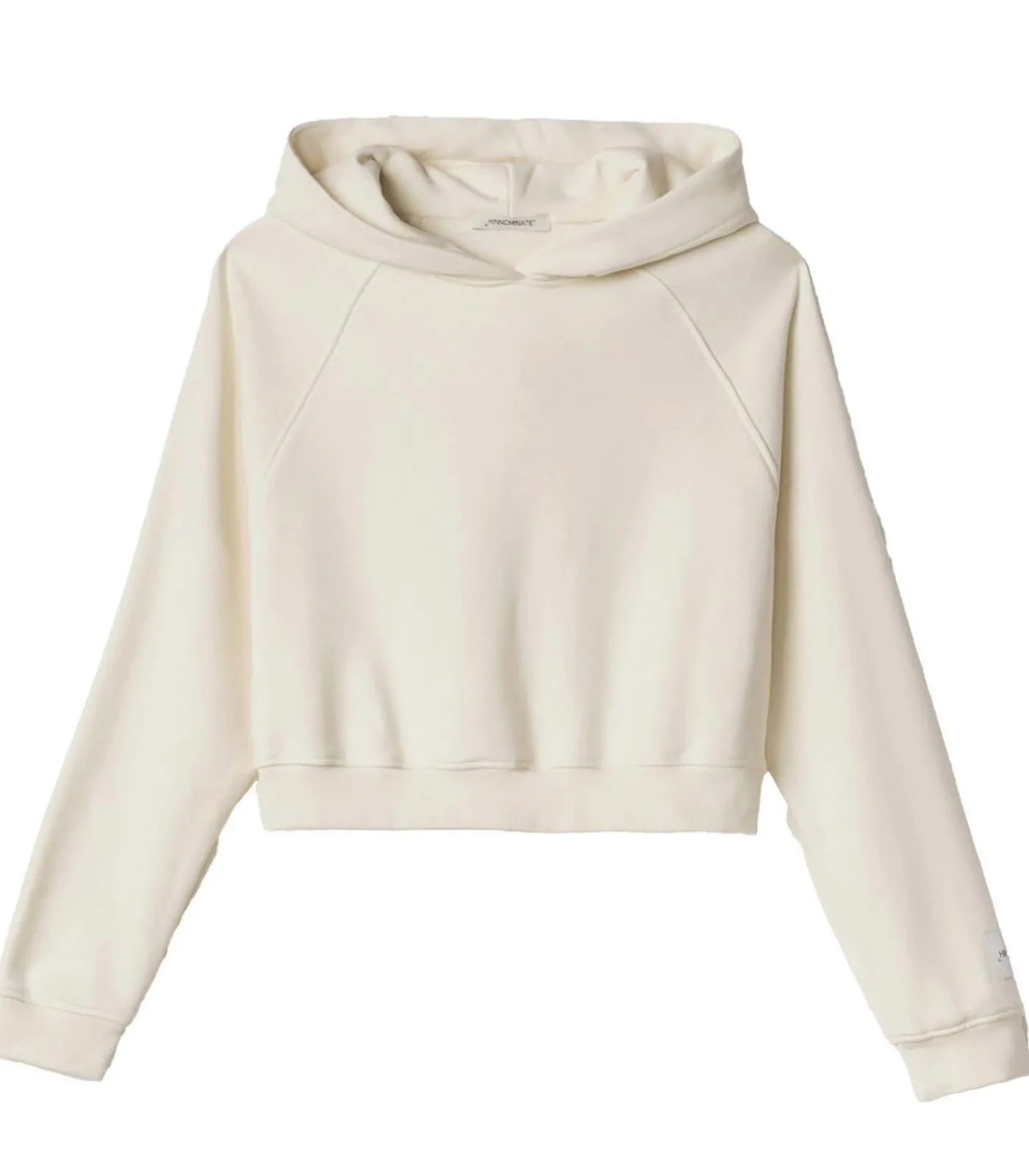 HINNOMINATE Felpa Cappuccio A Scatoletta Con Manica Raglan white Best