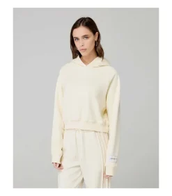 HINNOMINATE Felpa Cappuccio A Scatoletta Con Manica Raglan white Best
