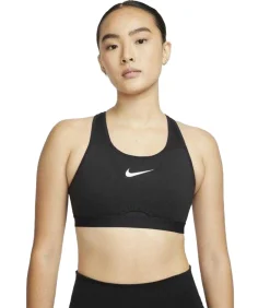 Nike FEMME - Sport Bh - Zwart black New