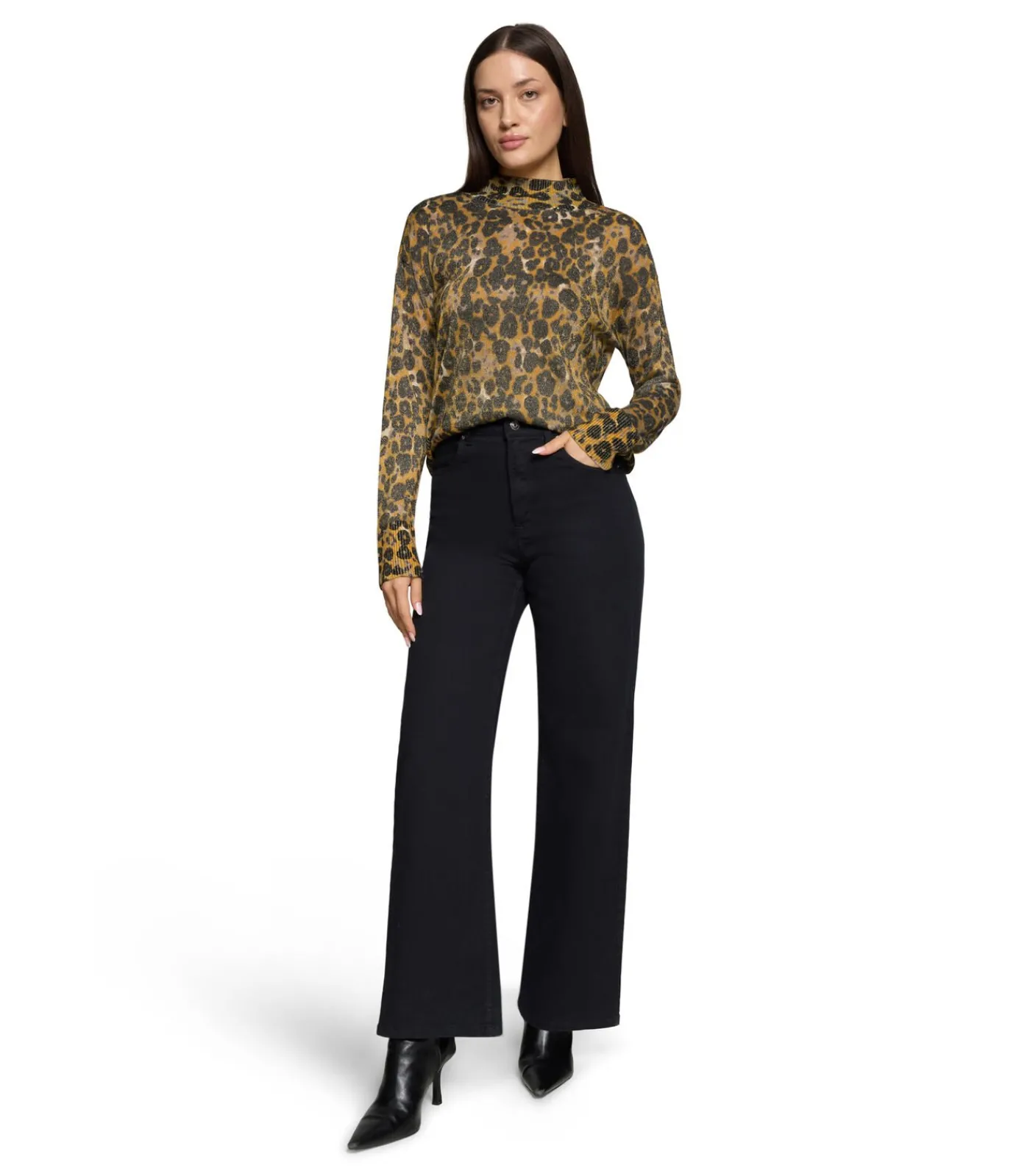Betty Barclay Fijngebreide trui multicolor Online
