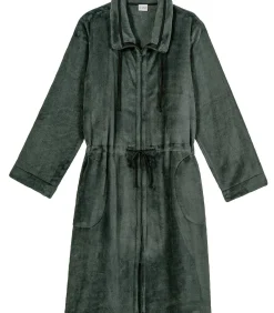 LE CHAT Flanellen jas met ritssluiting ESSENTIEL H53B green Hot