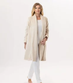 LE CHAT Flanellen pluche jas ESSENTIEL H55B beige Best
