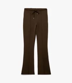 Koton Flared Joggingbroek Met Ceintuur Katoen brown Best