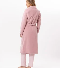 LE CHAT Fleece badjas met overslag ESSENTIEL H65A pink Outlet