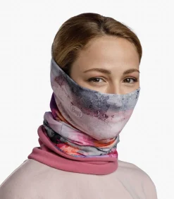 BUFF Fleece choker voor dames Kepha pink Clearance